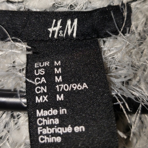 H&M Faux fur long vest - Picture 4 of 4